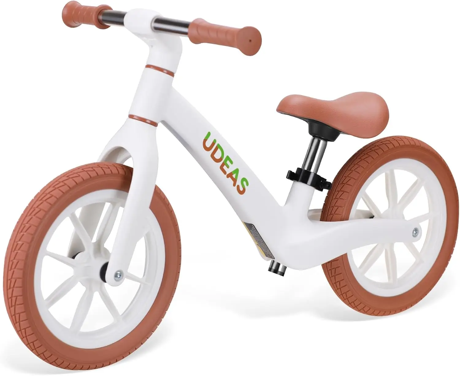 Toddler Balance Bike 2 Year Old, No Pedal Kids Balance Bike with Adjustable Seat, Ultra Light Nylon Bike Frame for Boys and Girl