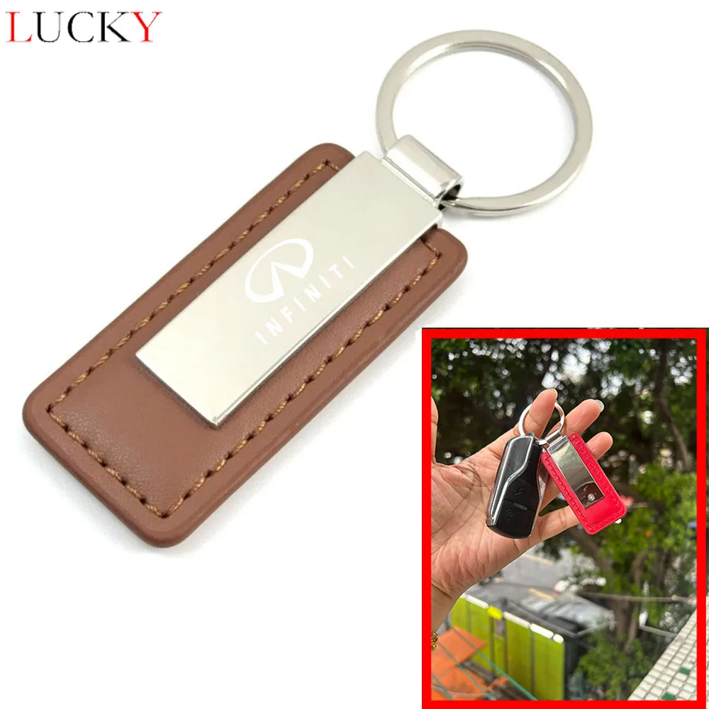Автомобильные аксессуары, брелок из искусственной кожи из цинкового сплава для Infiniti Q50 FX35 G37 G35 QX70 FX45 EX35 Q30 Q70L QX50 QX30 QX60 QX80 Автомобильные аксессуары, брелок из искусственной кожи из цинкового сплава для Infiniti Q50 FX35 G37 G35 QX70 FX45 EX35 Q30 Q70L QX50 QX30 QX60 QX80