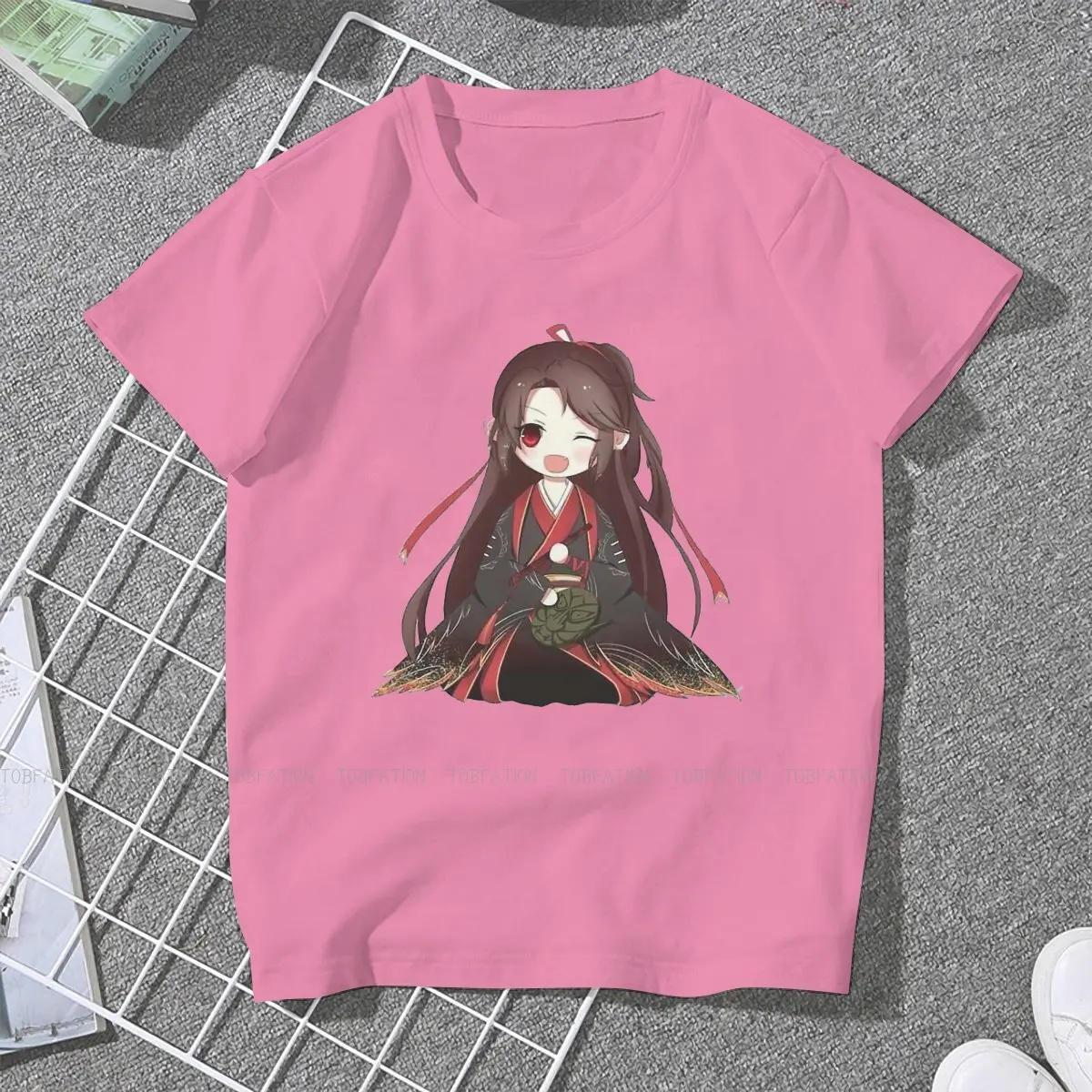 WANGXIAN YILING PATRIARCH O Neck TShirt Mo Dao Zu Shi Pure Cotton Basic T Shirt Girl Clothes Fashion Big Sale