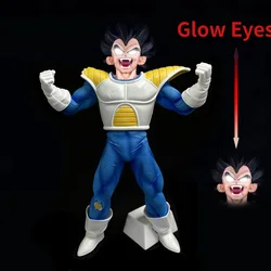 Anime Dragon Ball Z Vegeta Figure Vegeta Transformation Ozaru Action Figures 21CM PVC Statue Collection Model Toys Gifts