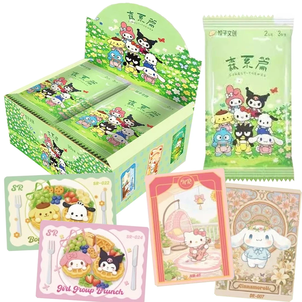 

Anime Classic Popular Cartoon IP Collection Cards Star Figures Cute Fun Fairy Tale Adventure Rare Cards Children Favorite Gifts