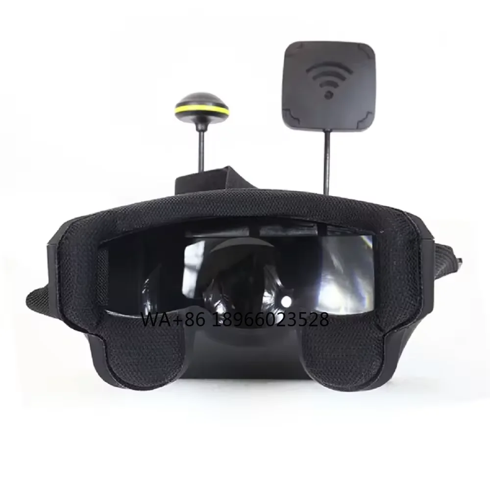 LS-800D DVR 5-Inch Detachable  Goggles 5.8G Diversity Video Glasses  Headset Build in FPV  accessories