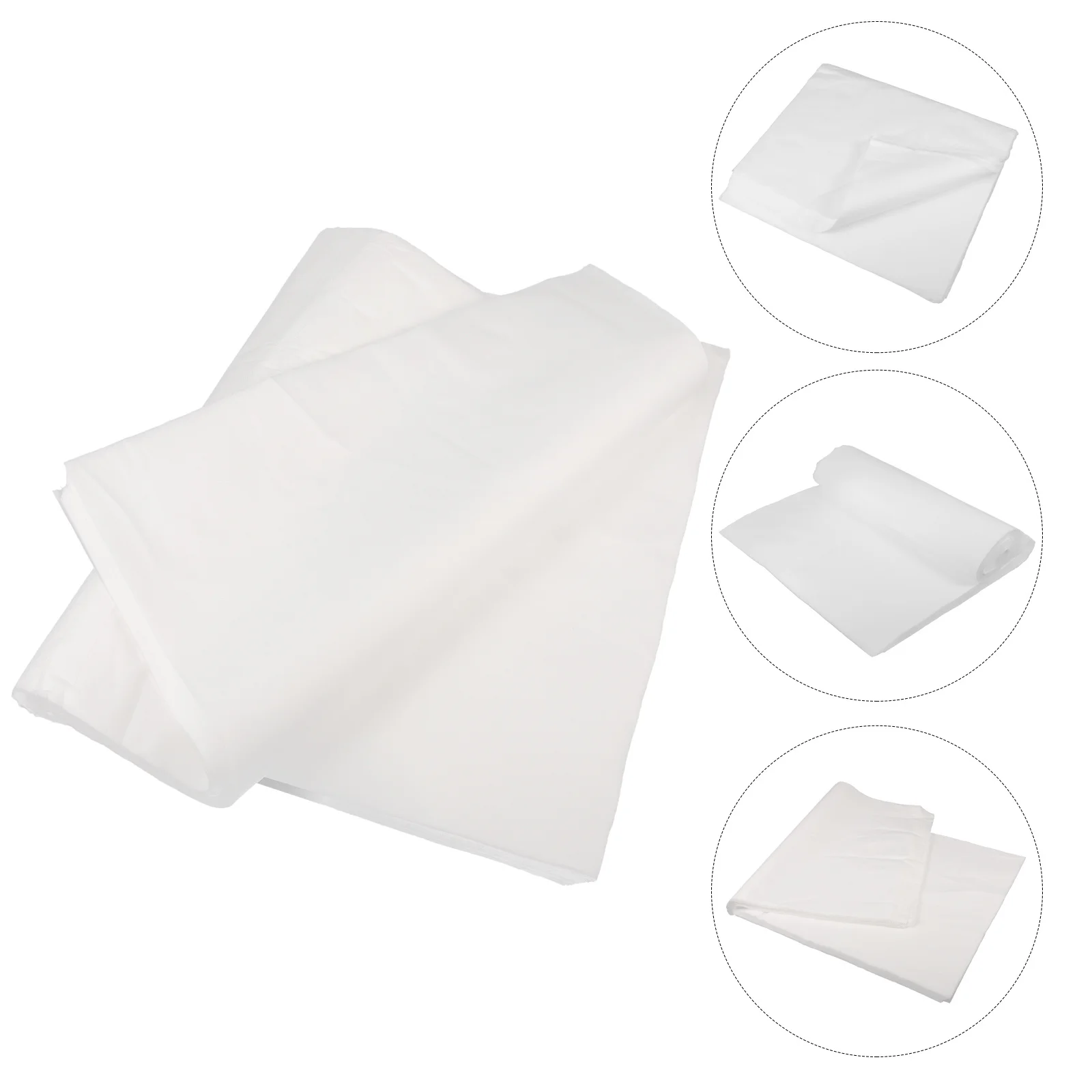 

100pcs Waterproof Oil-Resistant Foot Bath Mat Disposable Nonwoven Towels For Bathroom Kitchen Restaurant Use Guest Towel Set