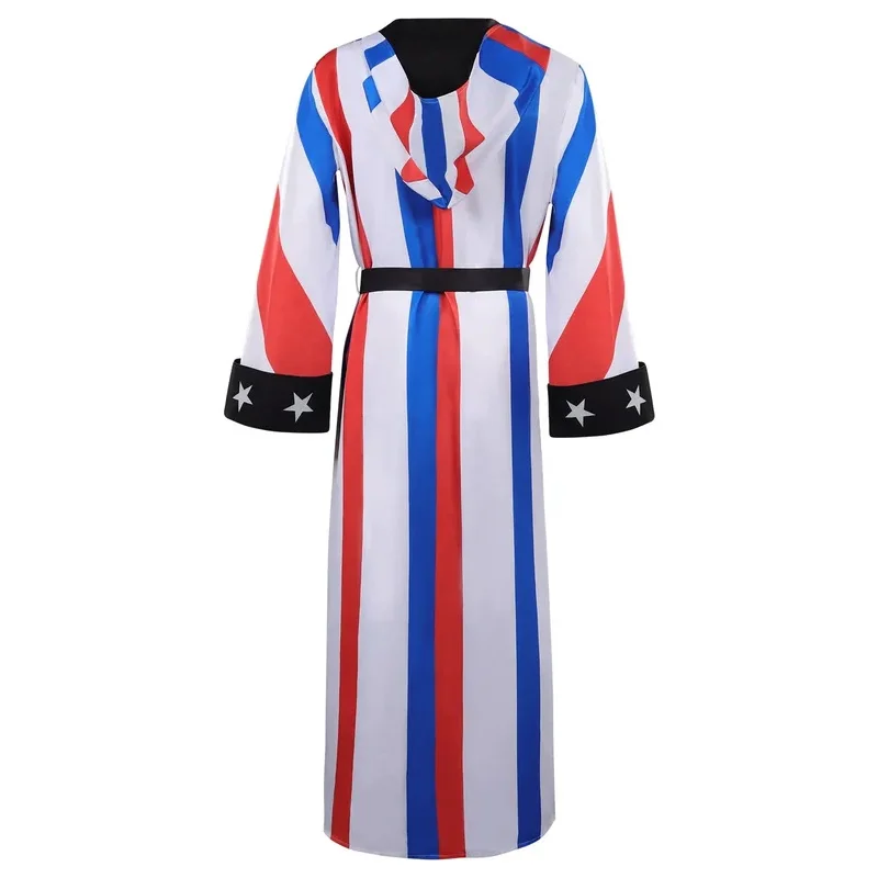 Adonis Creed Cosplay Robe Boxen Shorts Männer Kostüm Film Creed III Roleplay Fantasia Umhang Kampf Badehose Mann Halloween Tuch