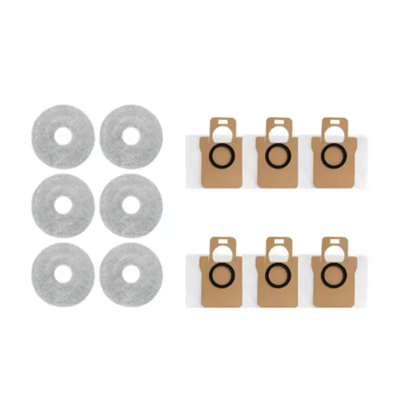 

B99A-12 Pcs For Jonr P20 Pro Sweeping Machine Accessories Rag Dust Bag Ultra Durable Accessories Long Lasting Spare Accessories