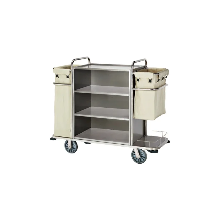 Cheap High Quality Hotel Linen Laundry Trolley Housekeeping Cart