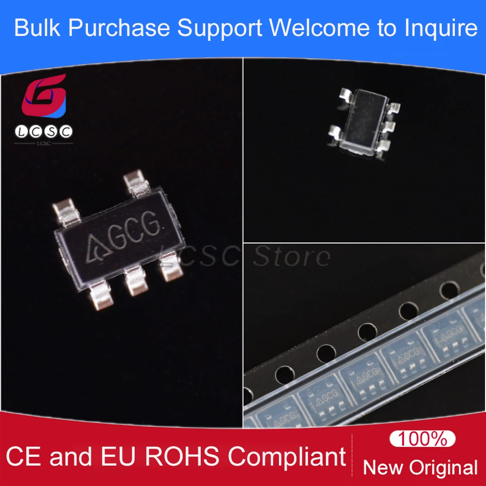 10-50Pcs/Original GCG AP2125K-3.3TRG1 Linear Voltage Regulator IC Positive Fixed 3.3V 1 Output 300mA SOT-23-5 LDO Regulators