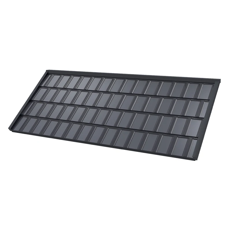 Green Building Materials 20W Efficiency DYW-TG01 Solar Panel System  CdTe Photovoltaic Roof Tiles