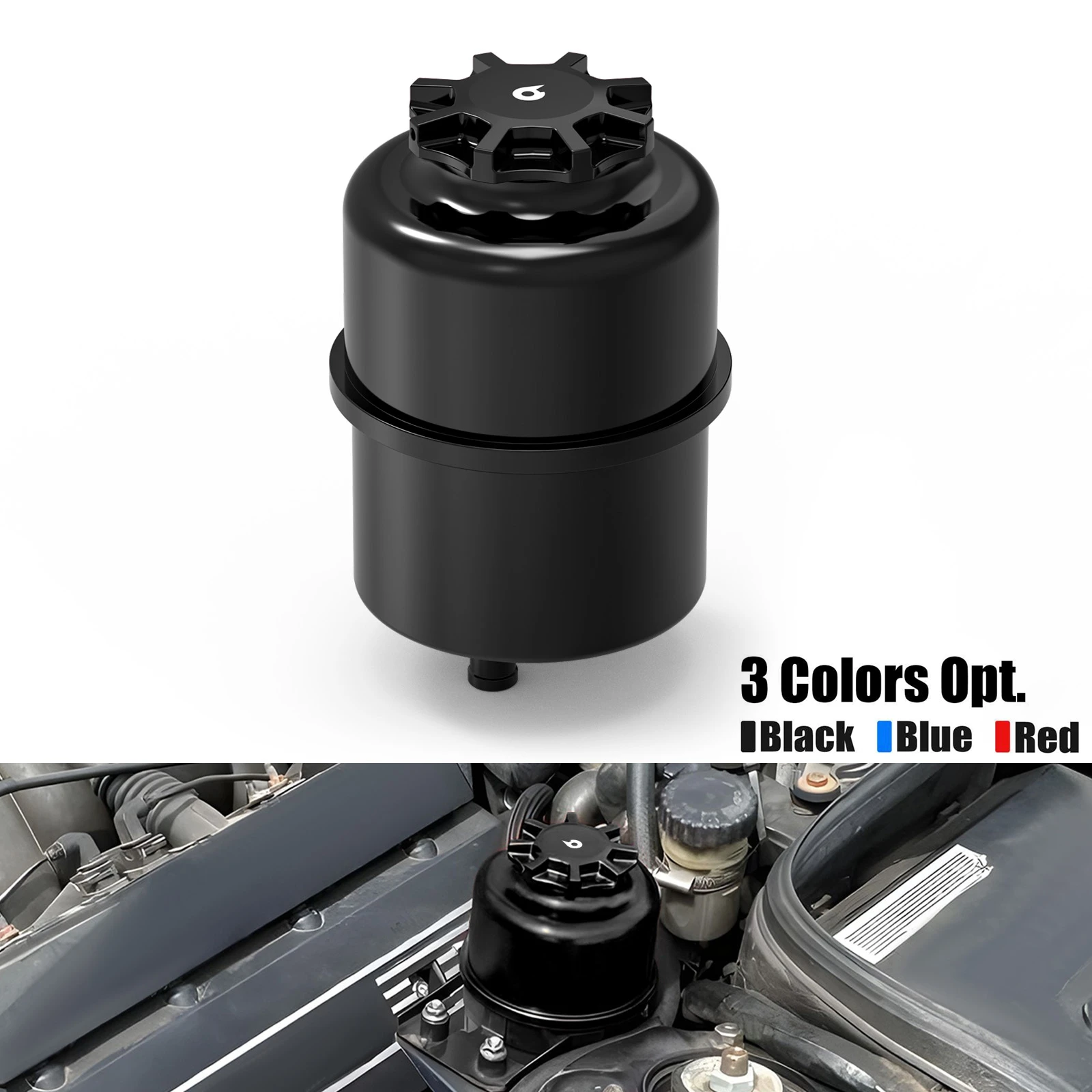 

Алюминиевый бачок гидроусилителя руля для BMW E81 E82 E87 E90 E92 E91 E46 E36 E39 E60 E30 X1 E84 X3 E83 X5 E53 Z3 Z4 E85 32416851217