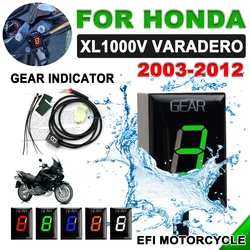 EFI Motorcycle 1-6 Gear Display Indicator For Honda XL1000V XL 1000V Varadero 2003 2004 2005 2006 2007 - 2011 2012 Accessories