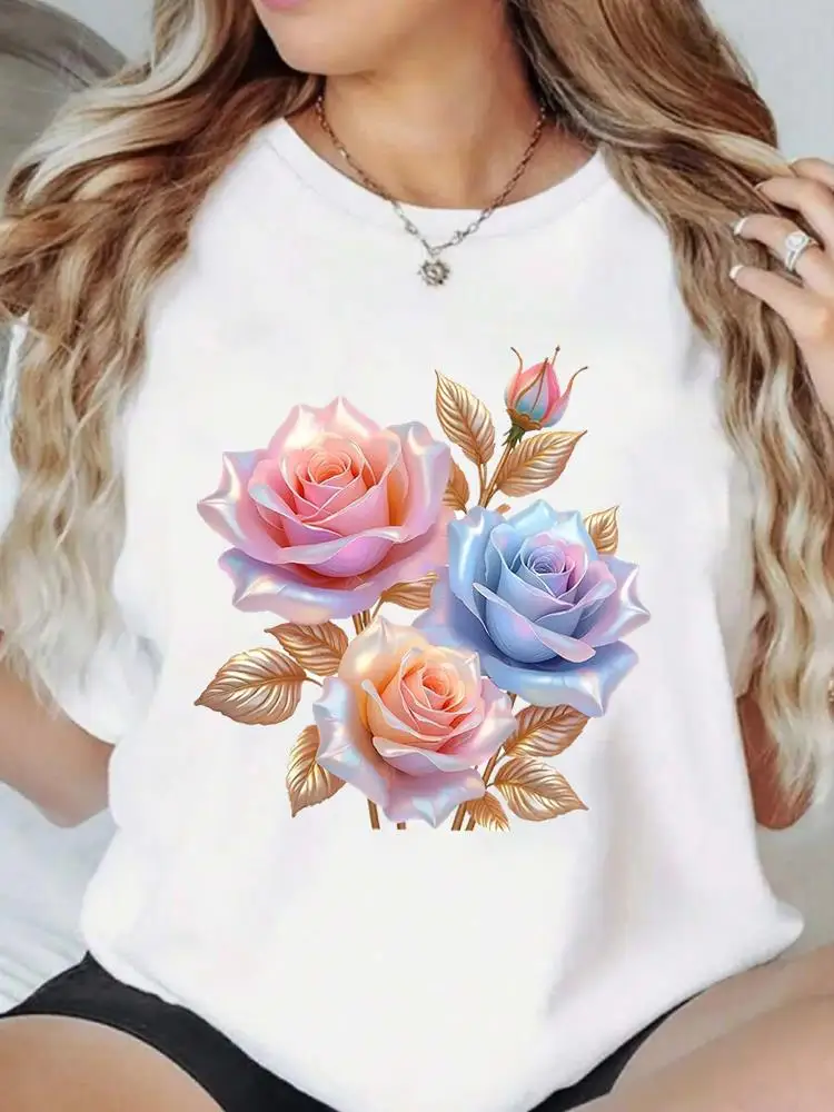 ラブハートスタイル 90 年代かわいいカジュアル T プリント服 Tシャツ衣類ファッション人気 O ネック女性グラフィック半袖 Tシャツ