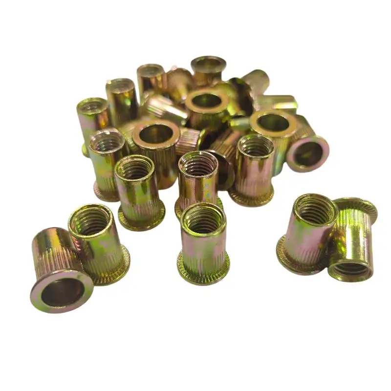 Hot Sale 50Pcs Carbon Steel Rivnuts Blindnuts Nuts Insert Rivet Multi Sizes Tool M3 M4 M5 M6 M8 Rivet Nuts Tools DIY Accessories