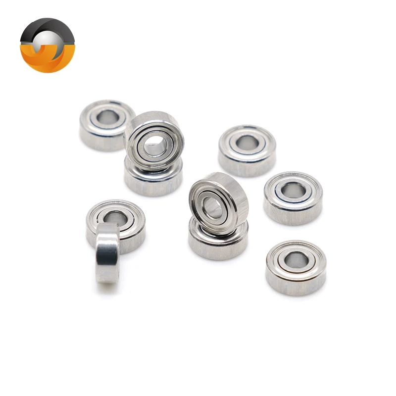 

10PCS MR83ZZ 3x8x3mm ABEC-7 Miniature Bearings GCr15 High Carbon Chromium Bearing Steel Material Suitable For Fan Motors