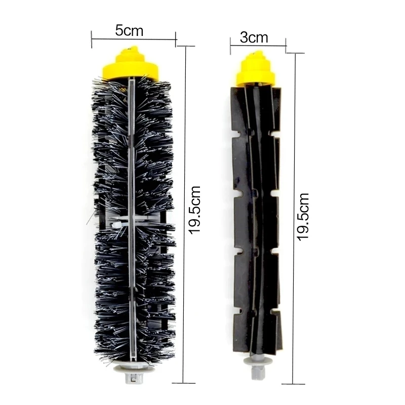 For iRobot Roomba 600 Series 610 620 625 630 650 660 Vacuum Cleaner Spare Parts Main/Side Brush Hepa Filter Wheel Accessories