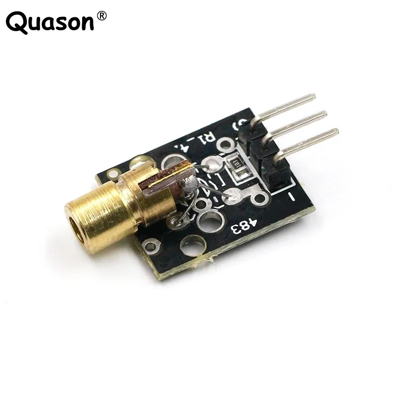 KY-008 650nm Laser sensor Module 6mm 5V 5mW Red Laser Dot Diode Copper Head forArduino