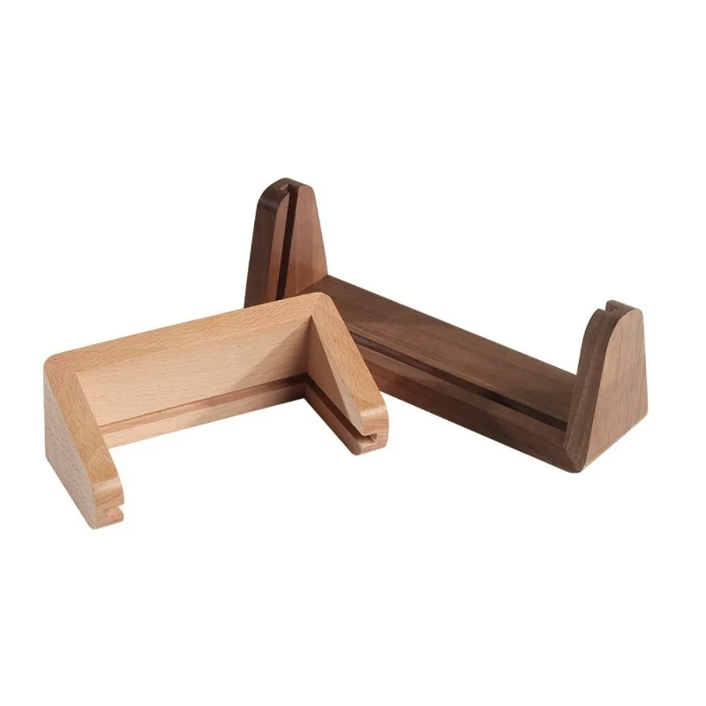 U-shaped Photo Frame Wooden Holder Walnut Wood Photo Display Picture Frame Holder Desktop Beech Wood Picture Holder Home Decor