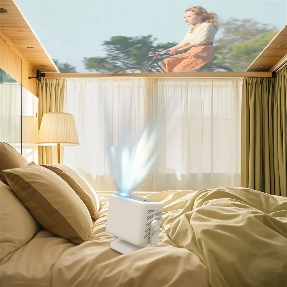 Portable Touch Screen Projector Eye Protection for Home Dormitory Kids Early Education