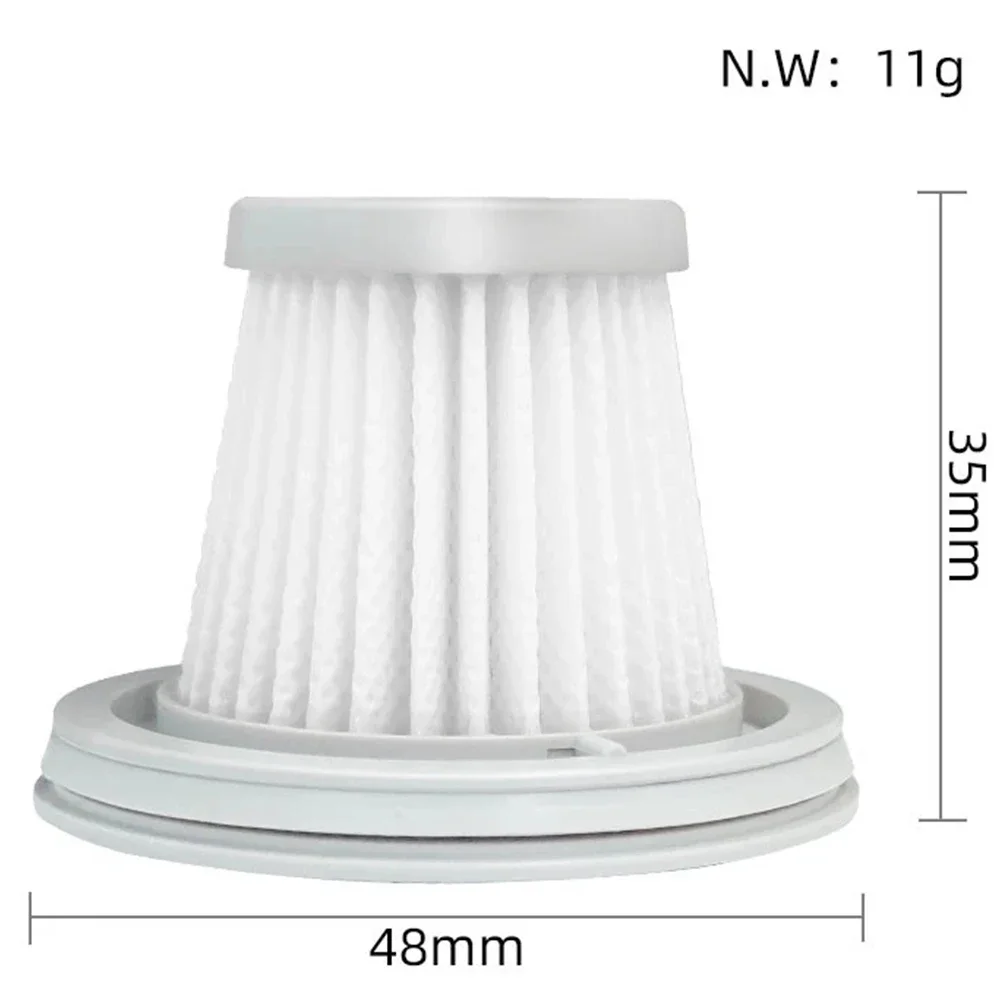 مرشحات HEPA لشاومي Mijia مكنسة كهربائية محمولة SSXCQ01XY المنزل سيارة قطع غيار لاسلكية صغيرة إكسسوارات الغيار