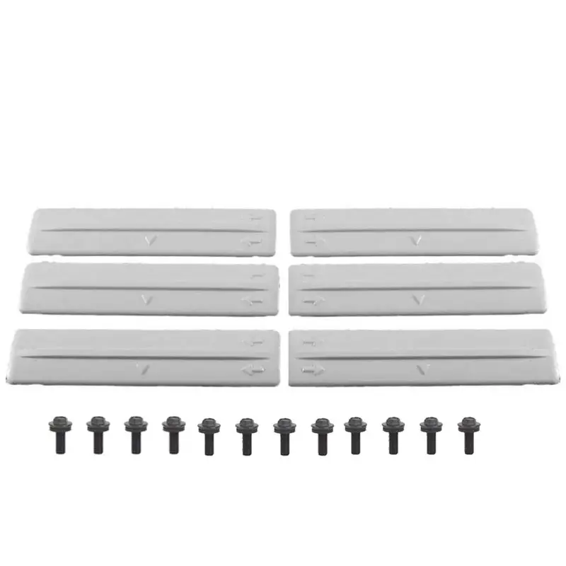 

6Pcs Roof Drip Rack Removal Cover Trim Clips With Screws 75596-35020 For Toyota FJ Cruiser 07-14 RAV4 Lexus 90119-08C47-ABQA
