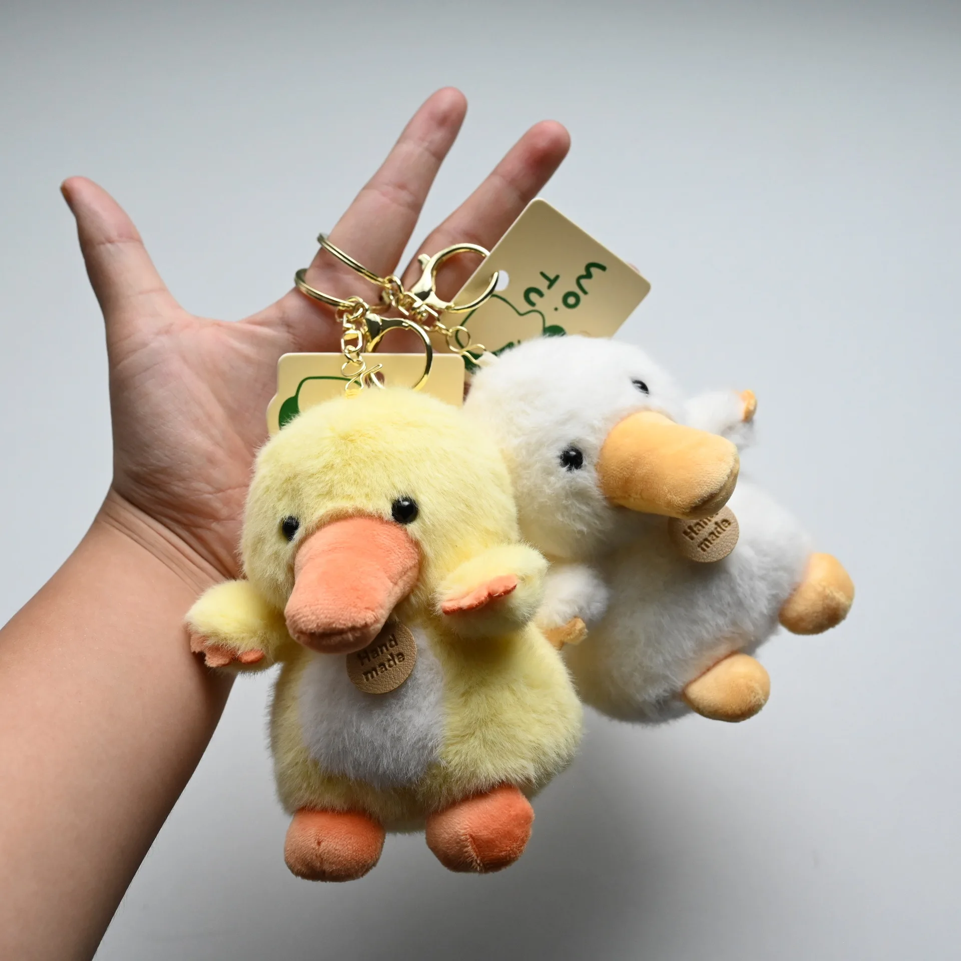 

Милая мягкая плюшевая кукла-утенок, игрушка-брелок, мультяшное животное, плюшевая сумка-утенок, украшение, кулон, брелок, подарок