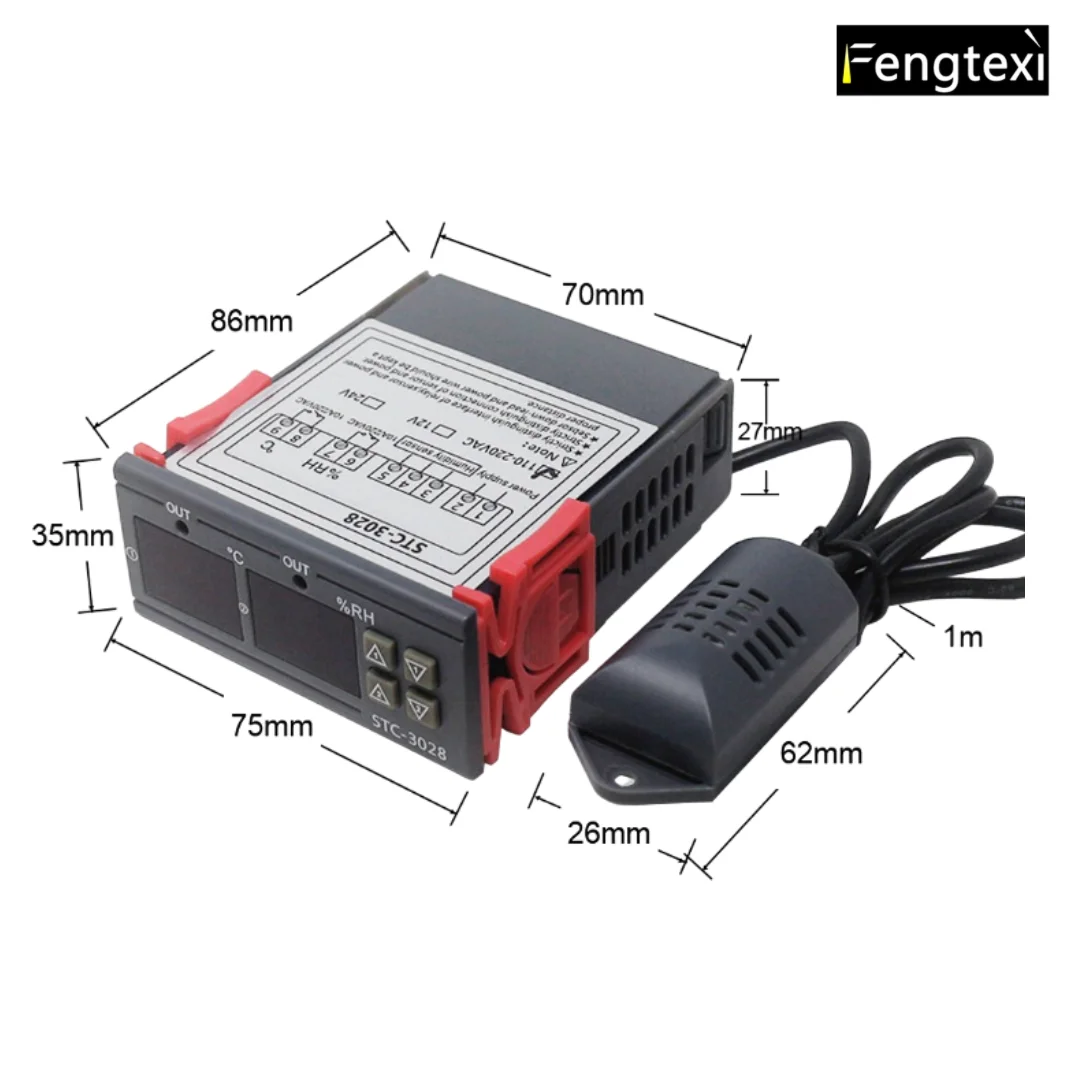 STC-3028 Intelligent Digital Temperature & Humidity Controller