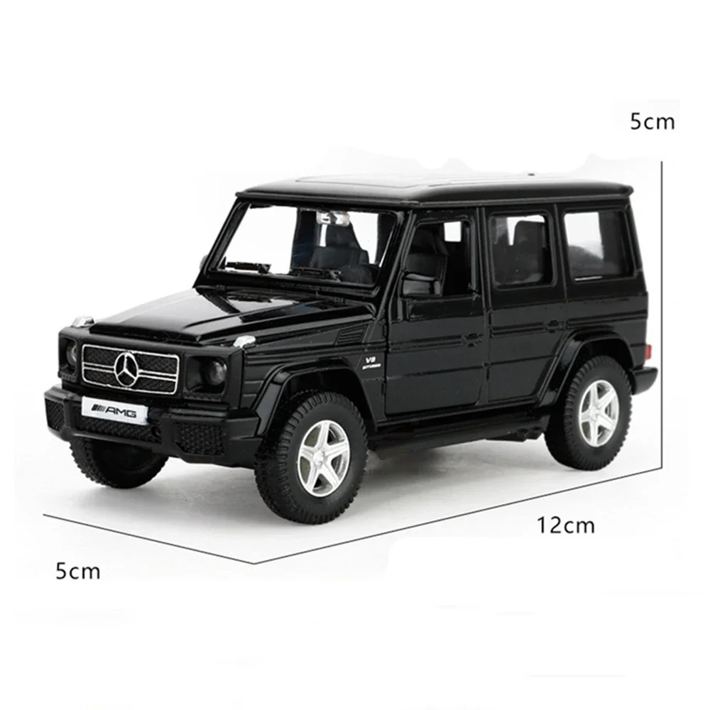 سيارة RMZ City-Mercedes Benz G63 AMG SUV ، لعبة معدنية دييكاست ، مركبة على الطرق الوعرة ، محاكاة طراز السيارة ، هدية التجميع ، 1 ، 36