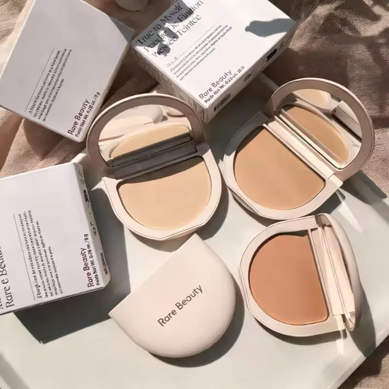 Rare Beauty Pressed Powder Talc-Free Finishing Powder Matte Waterproof Lasting Oil Control Fine Powder Texture Face Makeup