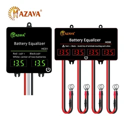 MAZAVA HC01 HC02   24V 48V Touch Switch Battery Equalizer  Batteries Voltage balancer 4P Active Lead Acid Battery Controller