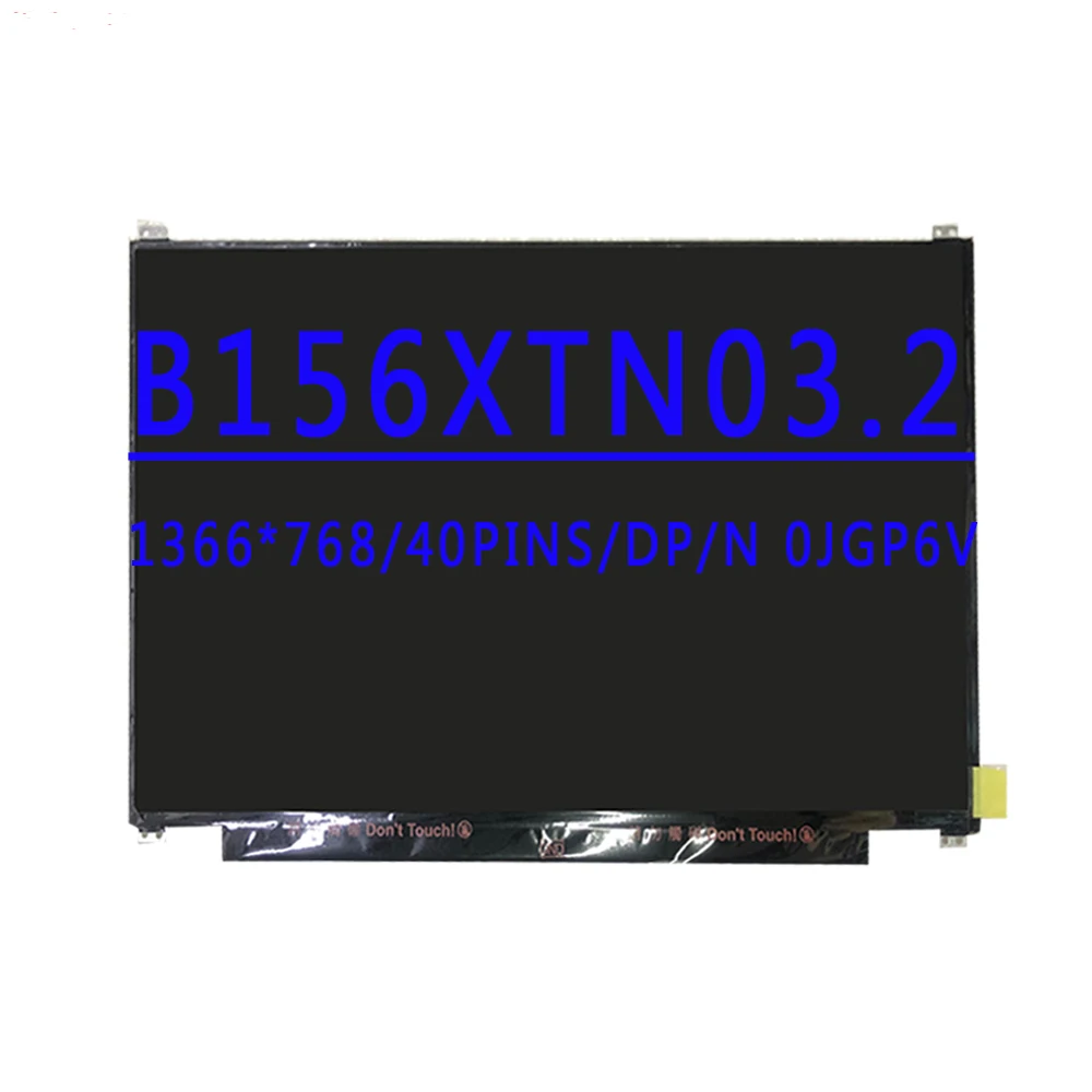 

DP/N 0JGP6V B156XTN03.2 15.6 inch 1366x768 TN 40PINS LVDS 60HZ Laptop LCD Screen B156XTN03 2