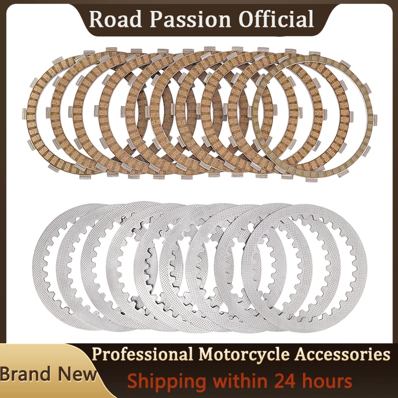 

Motorcycle Clutch Plates & Steel Friction Plate Kit For Suzuki SV1000 GSX1300BK (ABS) B-King GSX1300R Hayabusa 21441-24F30-000