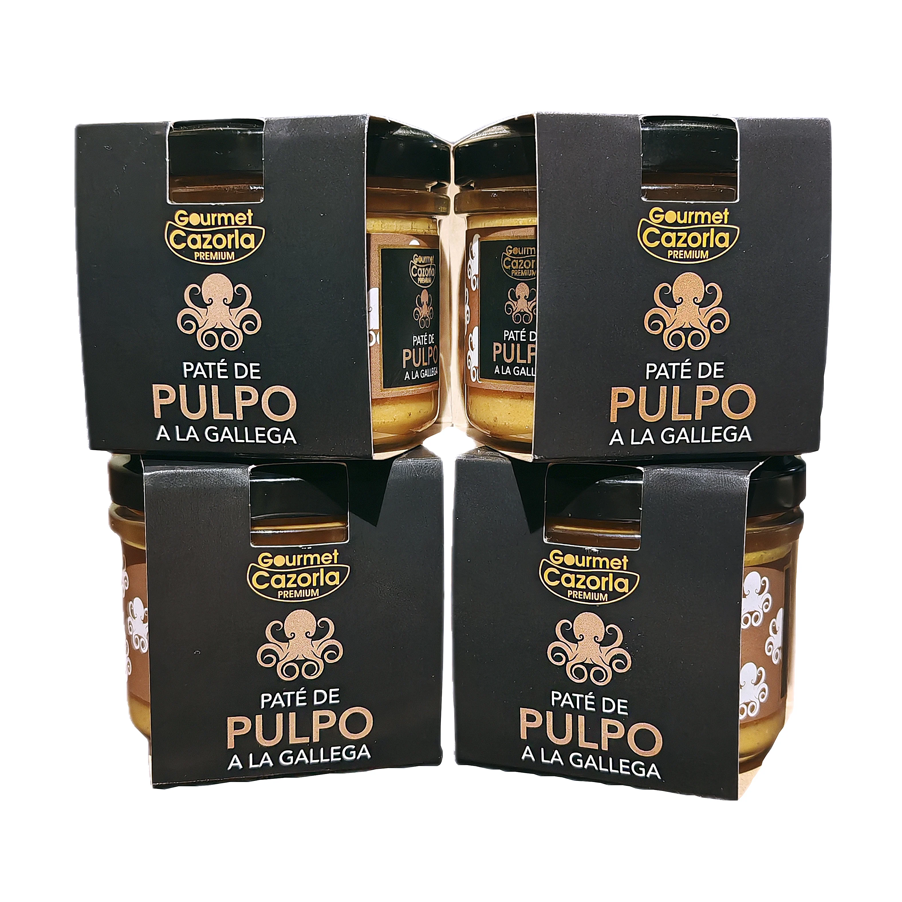 Paté de pulpo a la gallega de Gourmet Cazorla (Pack de 4 unidades)