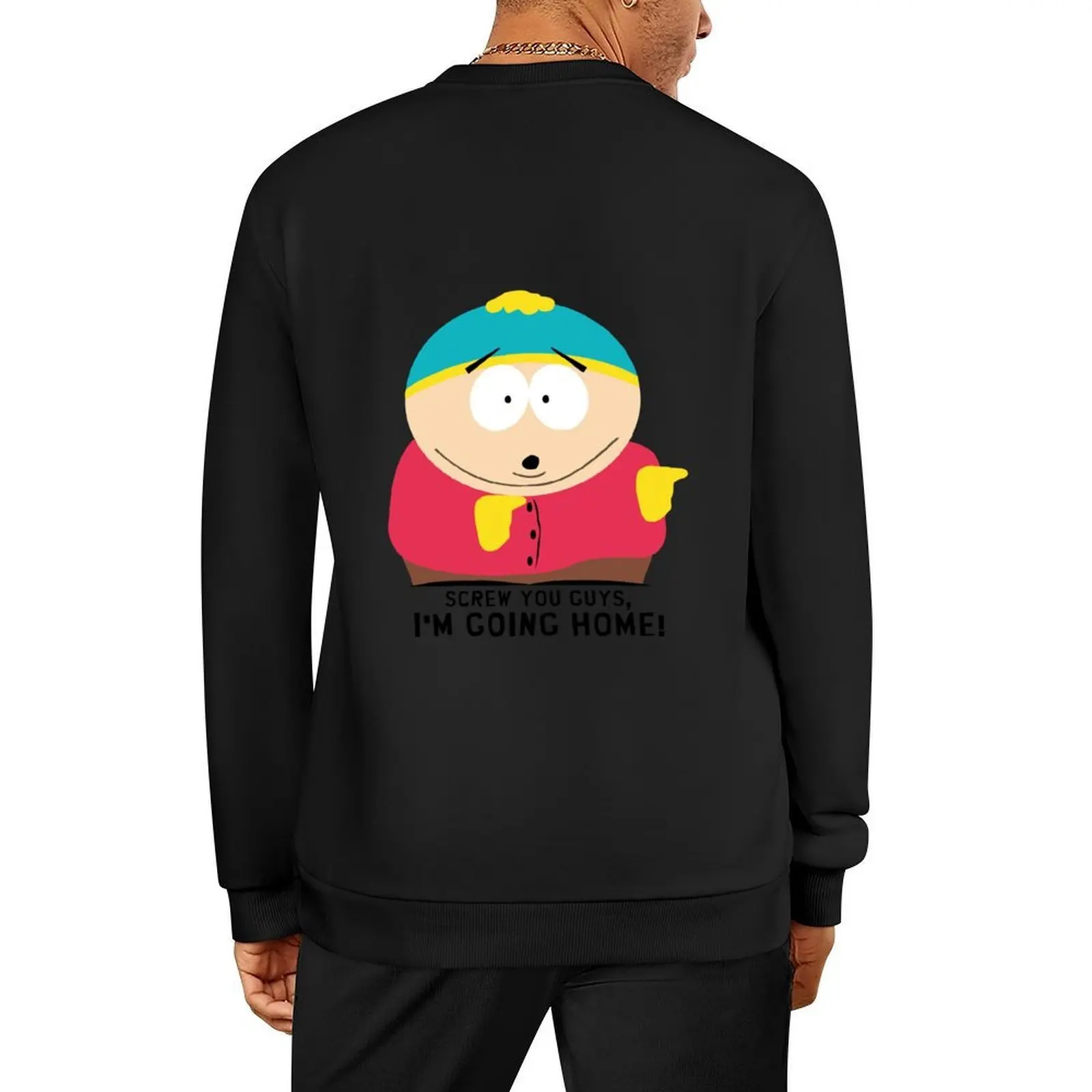 

im going home! Pullover anime clothes men clothing korean clothes autumn oversize sweatshirt