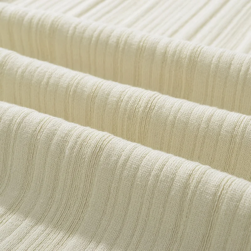 Saia de Malha de Outono Inverno com Gola Alta, Ajuste Slim, Versátil, Camada Base para Mulheres, Estilo Casual para o Dia a Dia