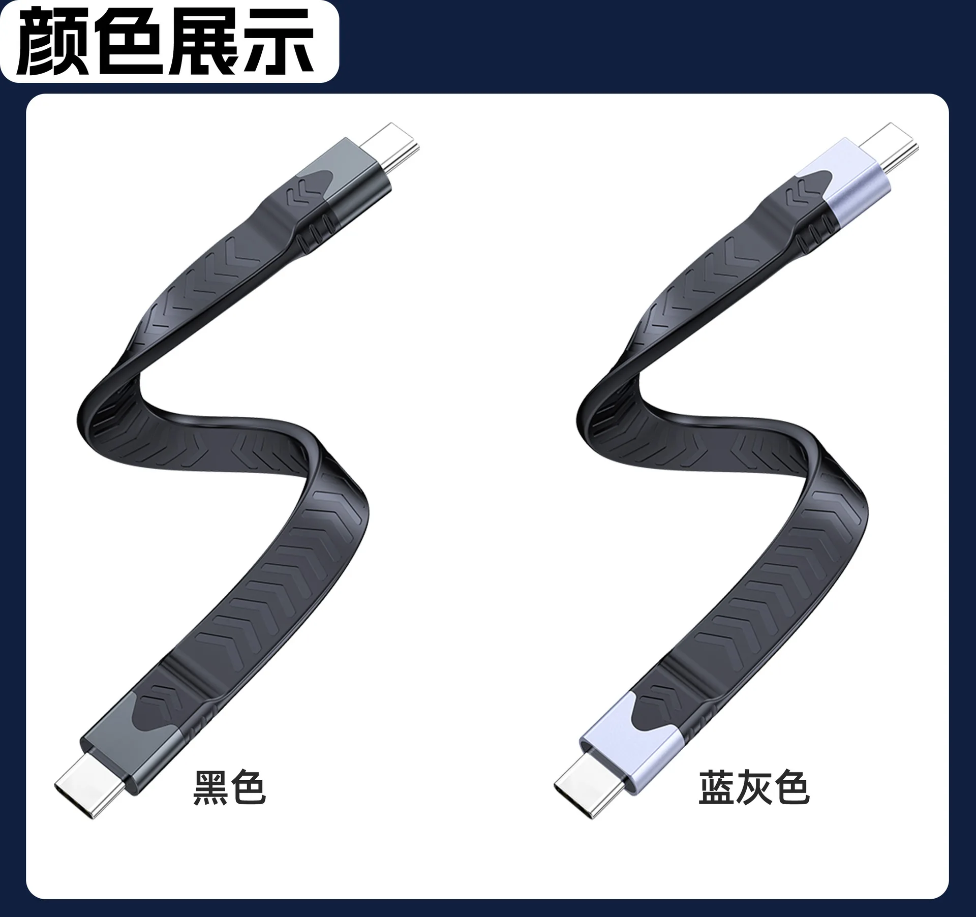 Short USB Type C Full Function FPC Cable 80Gbps 16K 8K PD 240W Data Cord for Thunderbolt 3/4/5 iPhone Laptop SSD - USB-C Connect