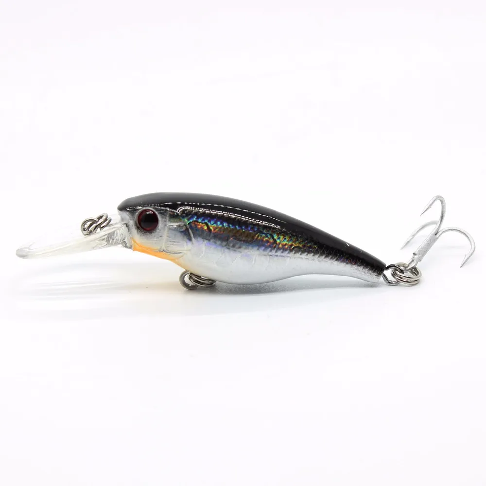 Kleiner schwimmender Wobbler, Jerkbait, 40 mm, 2,5 g, Tauchen, 0,8 m tief, kleiner Minnow-Shad, Kurbelköder, Barsch, Forelle, Makrele, Boot, Küstenangeln – Detail 13