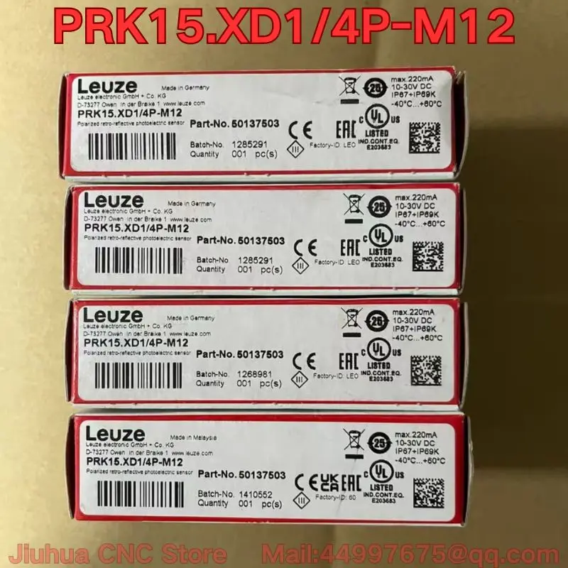 

New PRK15.XD1/4P-M12 photoelectric sensor