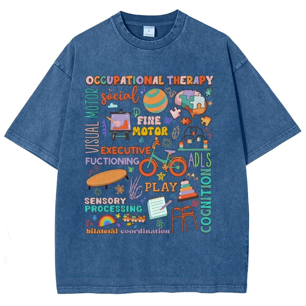 المرأة قصيرة الأكمام تي شيرت ، الكرتون كوكب الطباعة ، فضفاضة الرجعية الكتف ، طاقم الرقبة ، مصمم ، الاتجاه الصيف ، اللون ، جديد