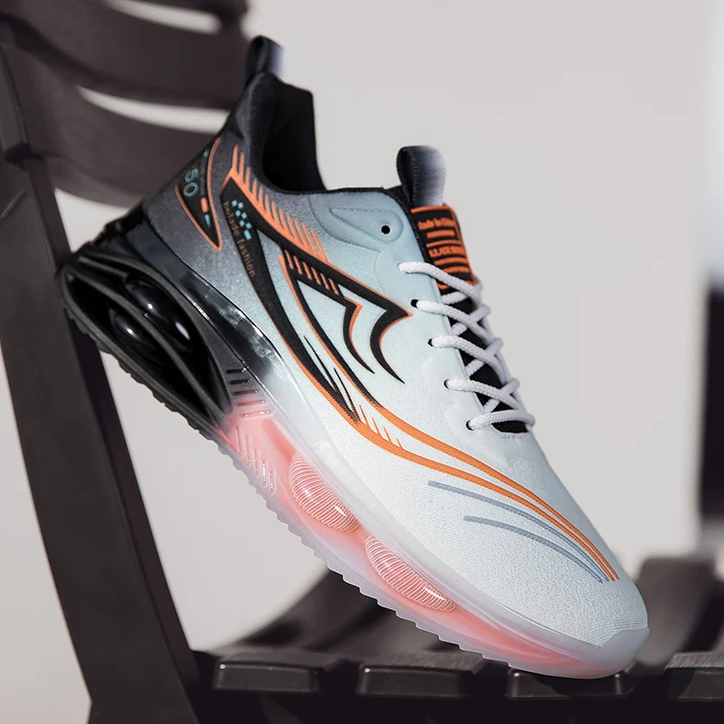 

Мужские кроссовки, удобная прочная дышащая нескользящая повседневная мужская обувь на плоской подошве, легкая мягкая спортивная обувь на шнуровке для мужчин