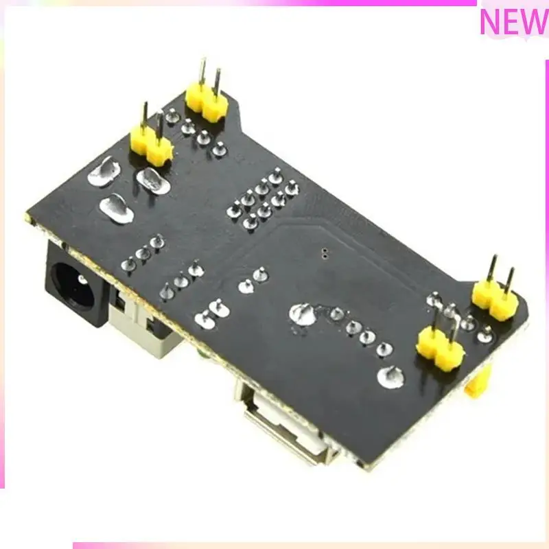 B27B 10 Uds para MB102 Kit de módulo de fuente de alimentación de placa de pruebas 2 vías 3,3 V 5V para Kit de juego de módulo de placa de pruebas MB102