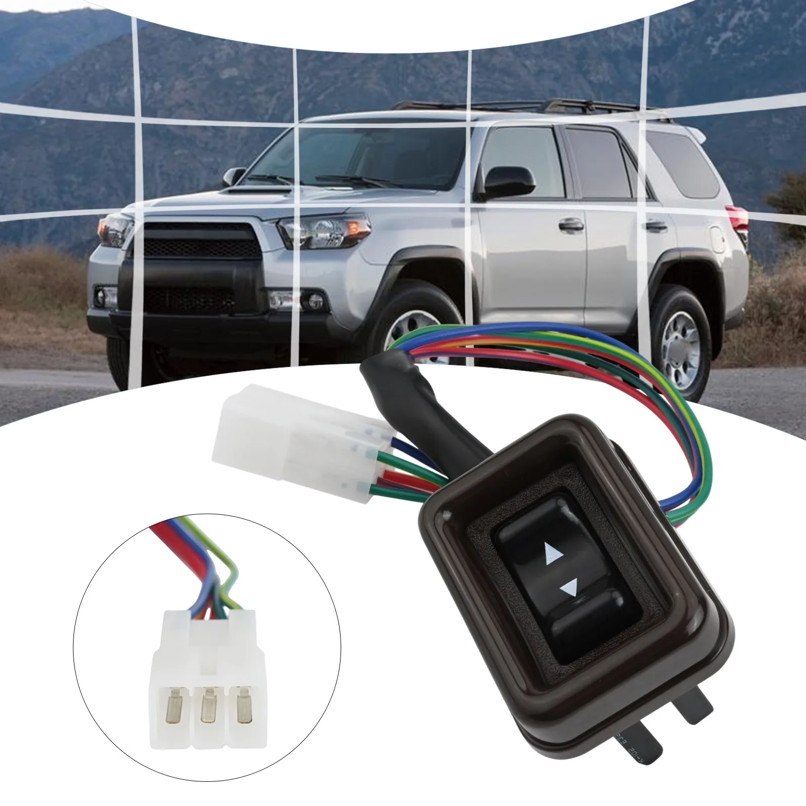 

Выключатель стеклоподъемника двери для Toyota Pickup для Land, Cruiser и 4Runner, совместимый с моделями 1984 года 1990-х годов