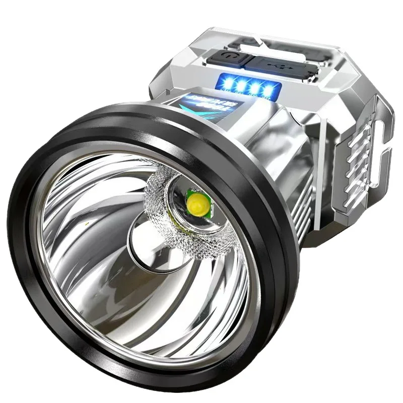 كشافات أمامية للتعدين طويلة المدى: مستشعر للحركة، مناسبة للجري الليلي، تعمل بمنفذ USB، وظيفة بنك الطاقة في حالات الطوارئ المنزلية #5