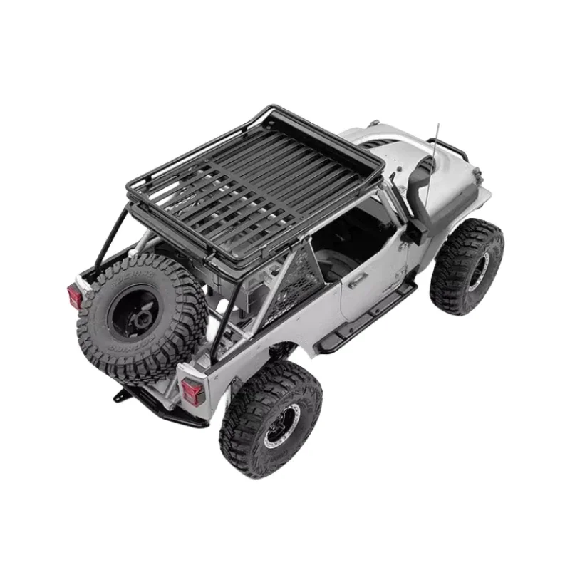 capo jkmax 1/8, capo jkmax 2020 rubicon, Roof rack, Luggage rack, Rock crawler jeep wrangler 1/8 rc car