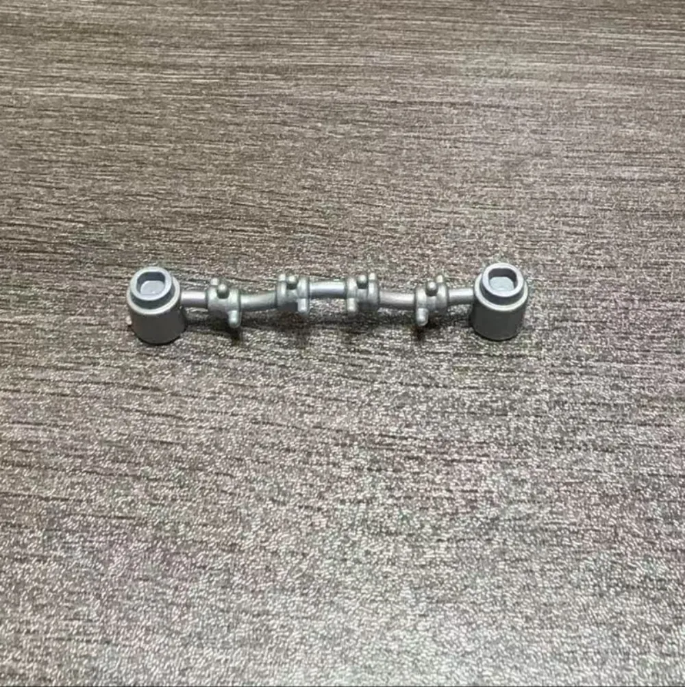 MOC 10PCS Militaire Scène 1X6 Vangrail Hek Bouwstenen Kit Kasteel Huis Slagveld Baksteen Deeltje DIY speelgoed Verjaardagscadeau