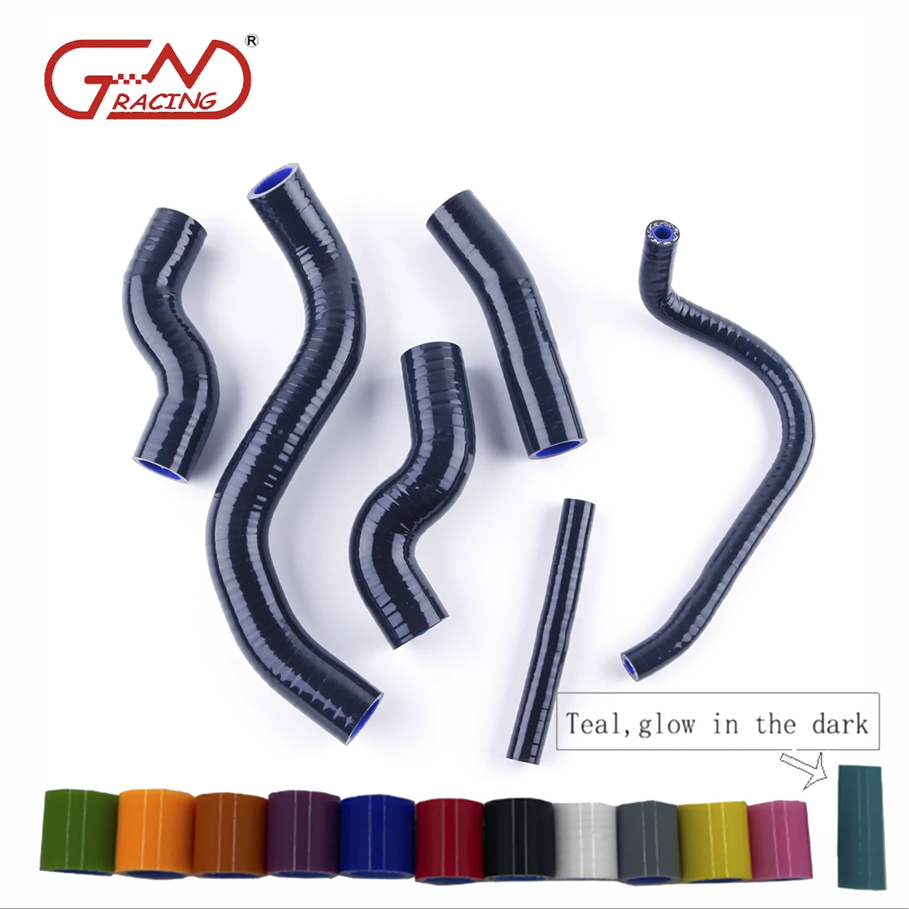 Fit Kawasaki Z1000 Z 1000 2007-2016 Silicone Radiator Coolant Hoses Kit