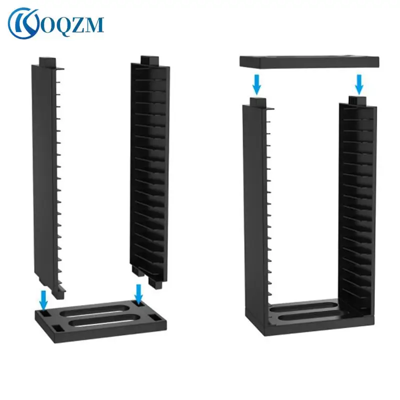 برج تخزين متعدد الوظائف للبلاي ستيشن 4 ، حامل اقراص الالعاب ، حامل رأسي ، PS4 ، PS4 ، Pro ، Slim ، Xbox One ، 18 قرص ألعاب