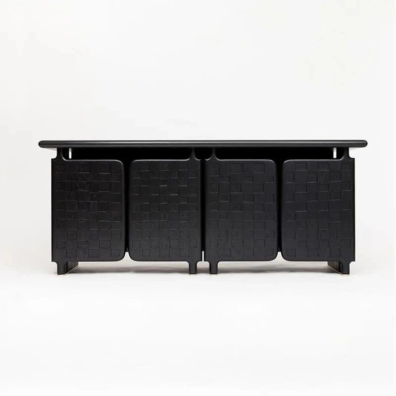 

Средневековый ваби песчаный ветер, обеденный боковой шкаф из цельного дерева, креативный входной шкаф, простая гостиная, высокий смысл