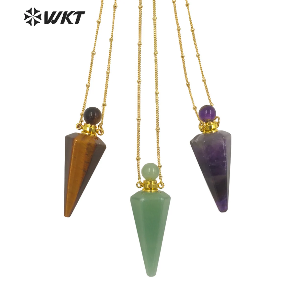 

WT-N1407 WKT 2022 New CLASSIC Perfume Bottle Pendant Women PARTY Gift Necklace Trend Jewelry Fashion Accessory Hot