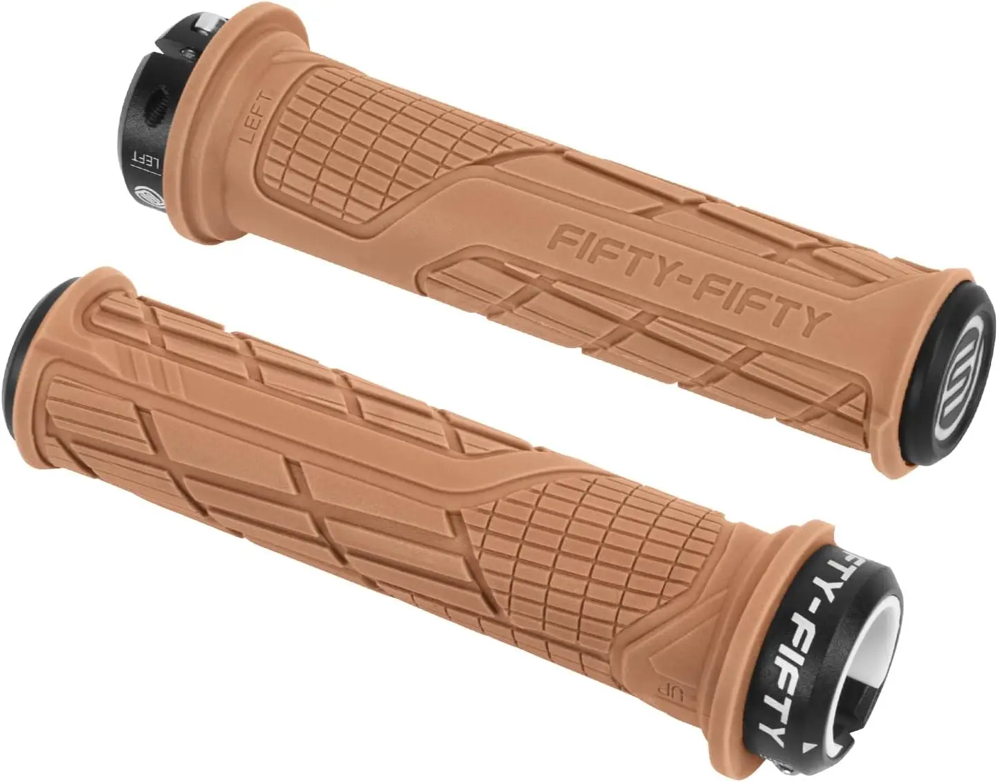 

Mountain Bike Handlebar Grips, Single Lock-on MTB Grips, Comfortable and Lock On, Non-Slip Bicycle