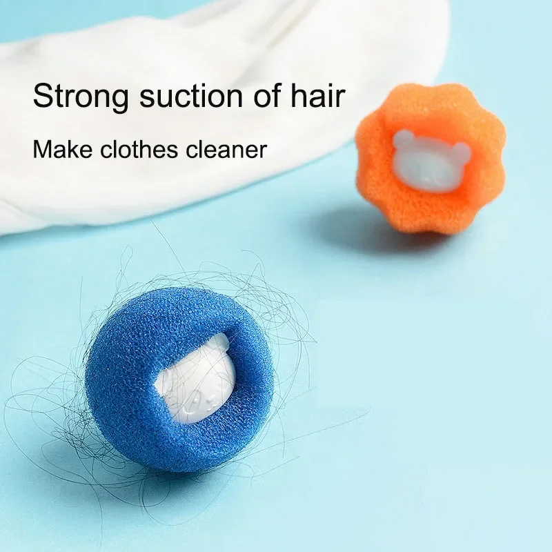 Washing Machine Sponge Cleaning Balls Lint Removal Laundry Anti-Tangling Decontaminating Cleaning Laundry Balls