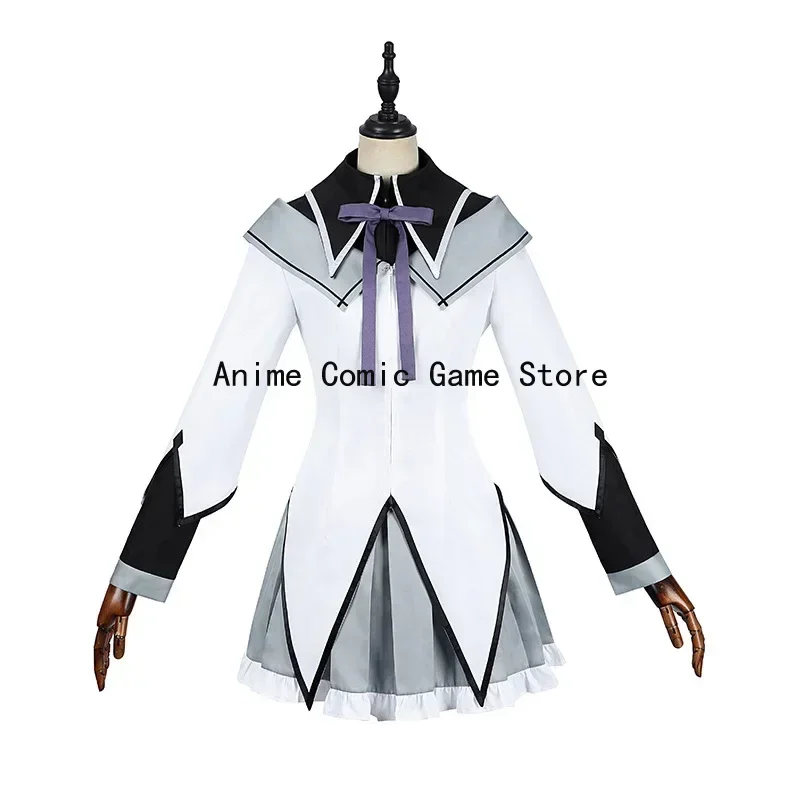 In Stock Kaname Madoka Akemi Homura Cosplay Combats Anime Puella Magi Magica School Uniforms Halloween Party Outfits for Women